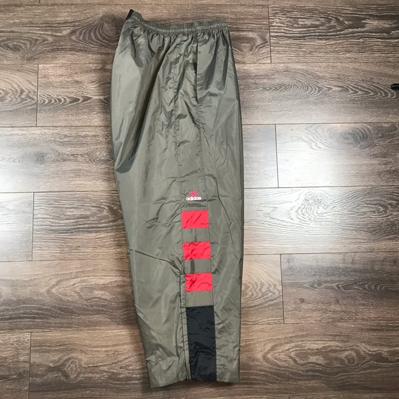 Adidas NFL Tampa Bay Buccaneers Mens Vintage On-Field Football Windbreaker Pants - Picture 4 of 10